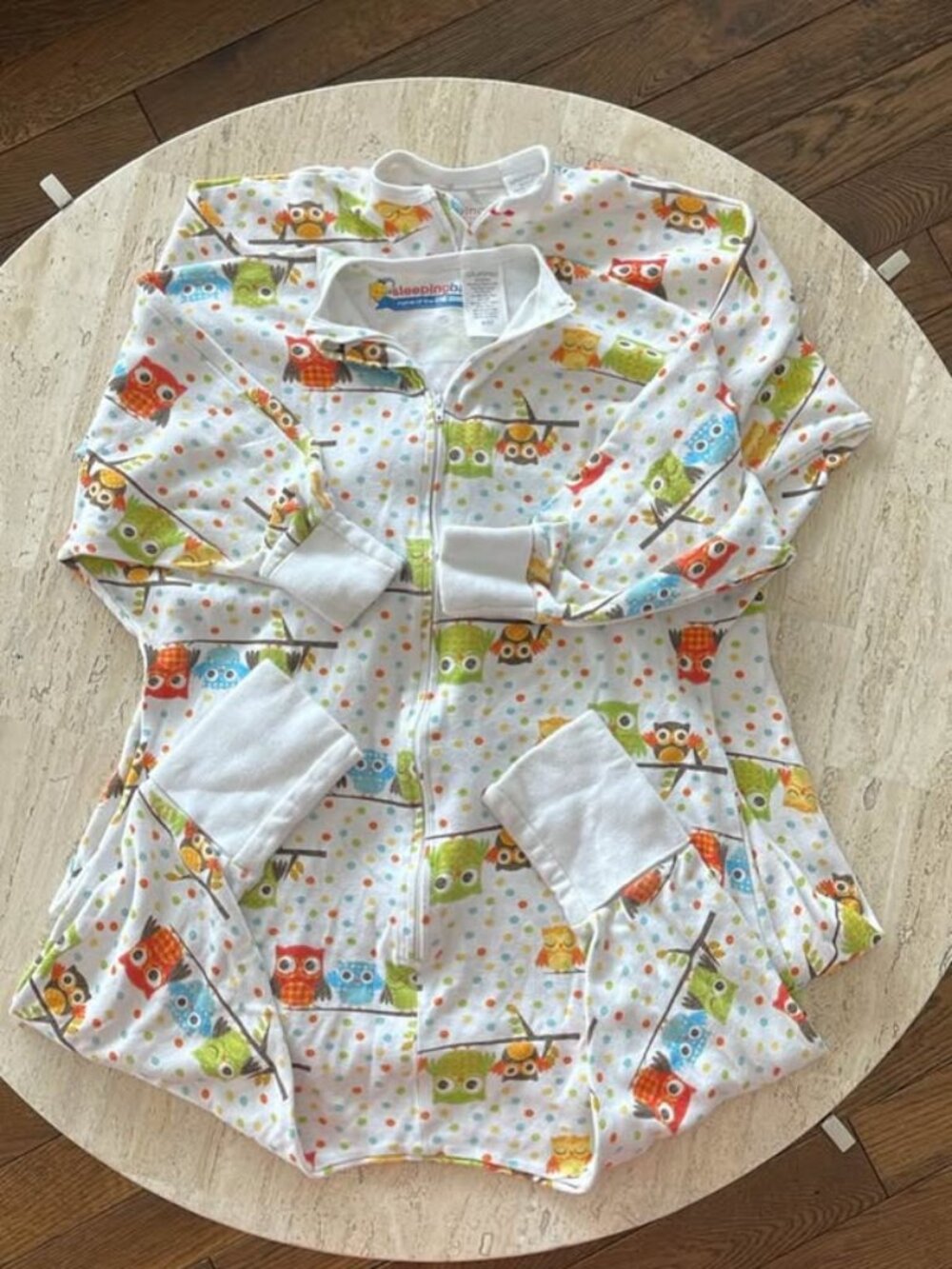 (2) - Sleeping Baby Flying Squirrel Sleepsacks! Size 4-5L